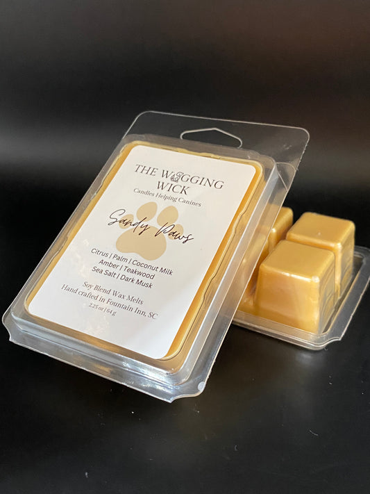 Sandy Paws Wax Melts - 2.25 oz